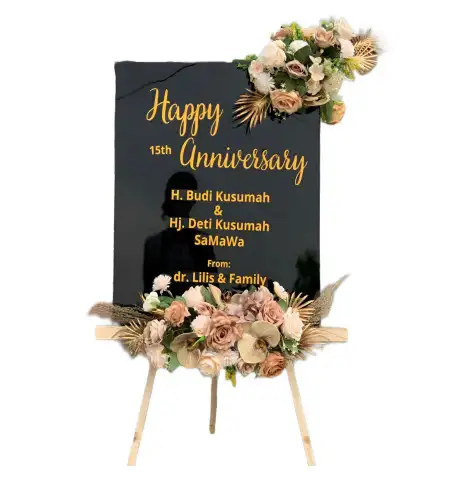 Papan Bunga Akrilik Sawitan